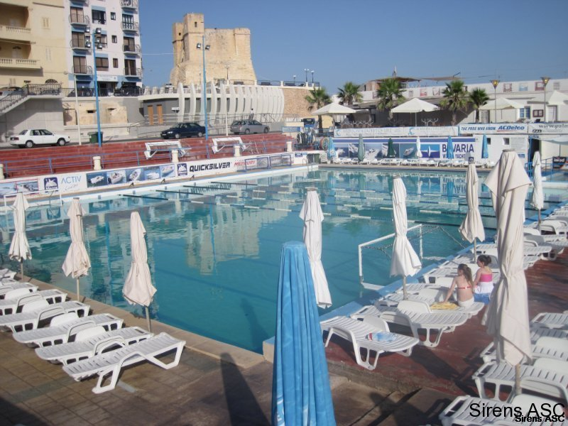 sirensswimmingpoolokdiving OK Diving Malta